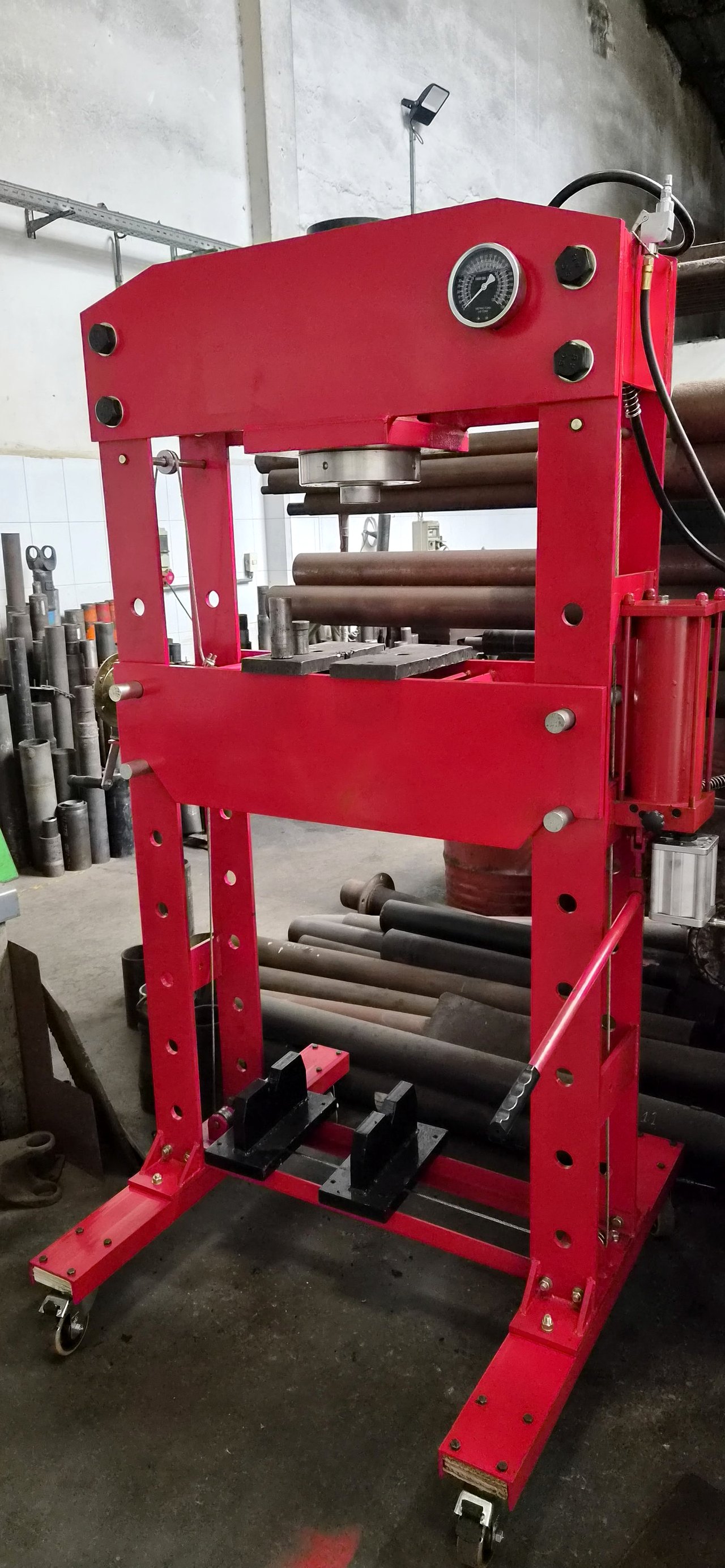 Trabajo industrial en Apabal.